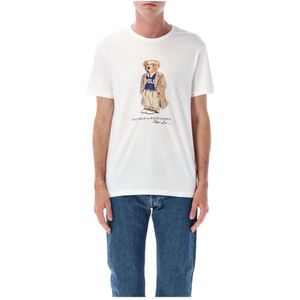 Polo Ralph Lauren, Heren, Tops, Wit, Maat: L
