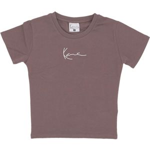 Karl Kani, Dames, Tops, Beige, Maat: XS Katoen,