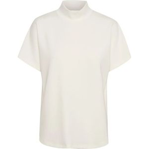 My Essential Wardrobe - Shirt 'Elle' - Wit - Blouseshirt - Kwartmouw