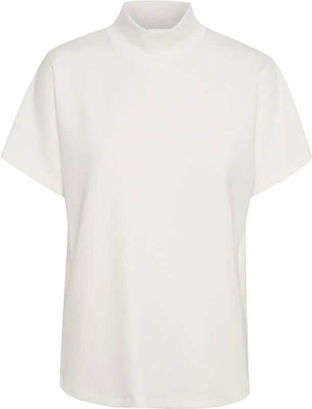 My Essential Wardrobe - Shirt 'Elle' - Wit - Blouseshirt - Kwartmouw