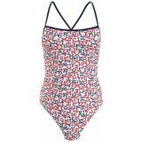 Tommy Hilfiger - Straight Neck One Piece - Badpak - Multicolor - Stretch Gerecycled Nylon