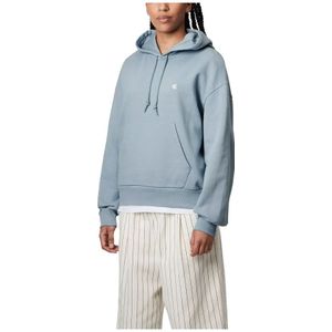 Carhartt Wip, Dames, Sweatshirts & Hoodies, Blauw, Maat: XS