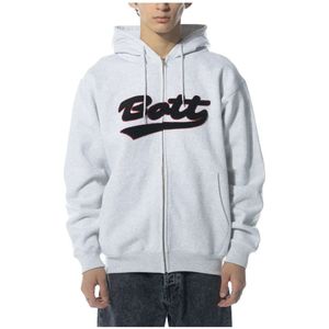 BoTT, Heren, Sweatshirts & Hoodies, Grijs, Maat: 2XL Katoen,