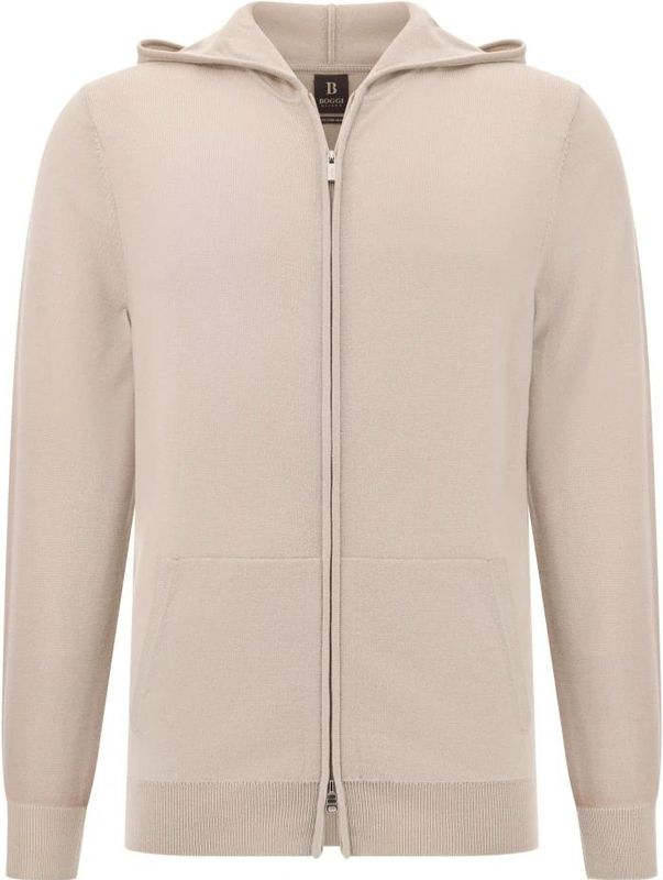 Boggi Milano - Gebreid Vest - Sand