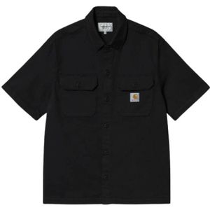 Carhartt Wip, Heren, Tops, Zwart, Maat: XL Katoen,