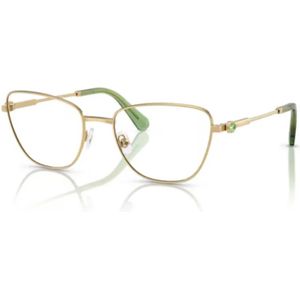 Swarovski - Sk 1018 - Cat-eye Montuur - Goud - Metaal