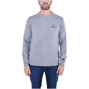 MC2 Saint Barth, Heren, Truien, Grijs, Maat: XL Wol,