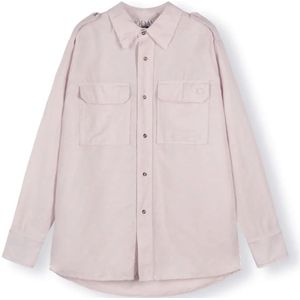 10Days, Dames, Overhemden, Roze, Maat: XS Linnen,