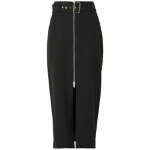 Liu Jo, Dames, Rokken, Zwart, Maat: XS Poliester,