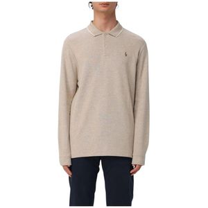 Polo Ralph Lauren, Heren, Tops, Beige, Maat: 2XL