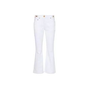 Versace Boot-cut Jeans , White , Dames , Maat: W26