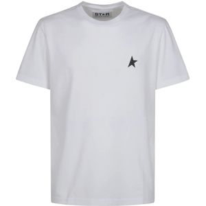Golden Goose, Heren, Tops, Wit, Maat: S Katoen,