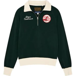 Deus Ex Machina, Heren, Tops, Groen, Maat: XL Katoen,