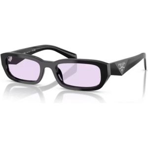 Prada - PR B06S - Zonnebril - Zwart - Acetaat