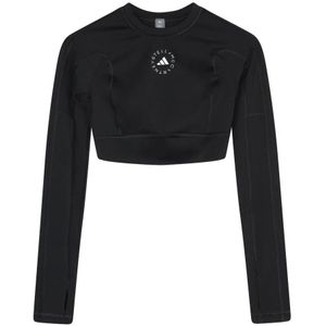 Adidas by Stella McCartney, Dames, Sport, Zwart, Maat: XS Poliester,