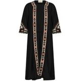 Cream, Dames, Blouses & Shirts, Zwart, Maat: ONE Size Poliester,