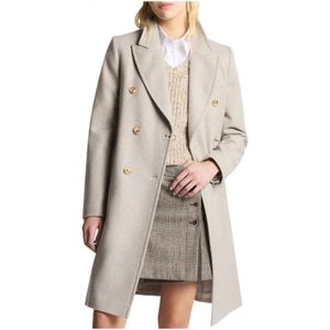 Fay, Dames, Mantels, Beige, Maat: XS