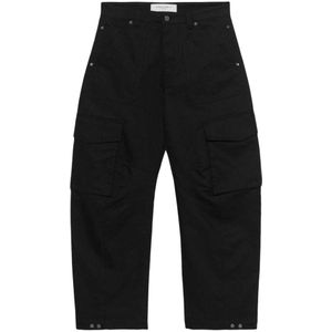 Golden Goose, Heren, Broeken, Zwart, Maat: L Katoen,