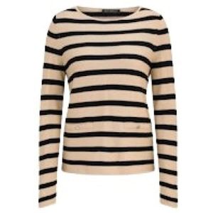 Gebreide pullover met sierzakken