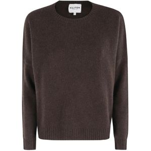 Kujten, Dames, Truien, Bruin, Maat: L Wol,