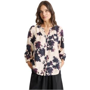 IN Front, Dames, Blouses & Shirts, Veelkleurig, Maat: M Nylon,