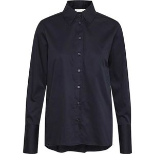 InWear, Dames, Blouses & Shirts, Blauw, Maat: XS Katoen,