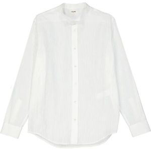 Celine, Heren, Overhemden, Wit, Maat: XL Katoen,