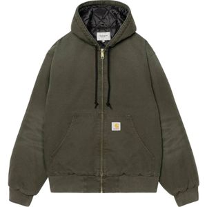 Carhartt Wip - La OG Active Jacket - Winterjas - Groen - Biologisch Katoen