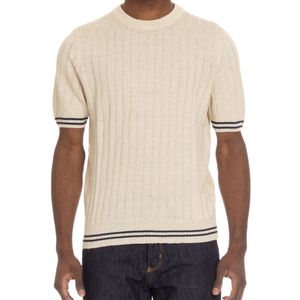 Gran Sasso, Heren, Truien, Beige, Maat: 2XL Linnen,