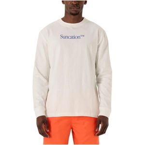 Shiwi - Jude Regular Longsleeve Suncation - Longsleeve - Wit