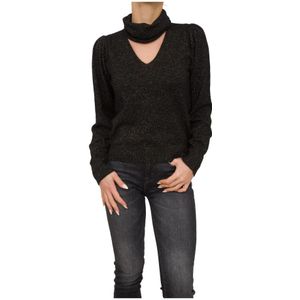 Twinset, Dames, Truien, Zwart, Maat: XS Kasjmier,