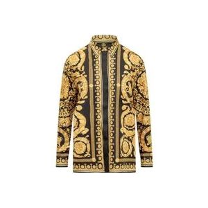 Versace Formeel Overhemd - Klassieke Stijl , Multicolor , Dames , Maat: S