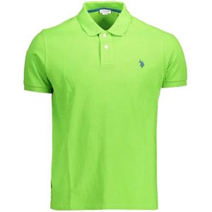 U.s. Polo Assn., Heren, Tops, Groen, Maat: 2XL Katoen,