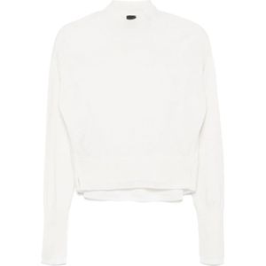 Pinko, Dames, Truien, Wit, Maat: XS Wol,