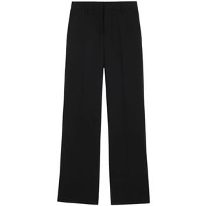 Ami Paris, Dames, Broeken, Zwart, Maat: S