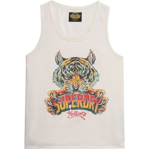 Superdry, Dames, Tops, Beige, Maat: S Katoen,