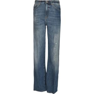 Dondup, Dames, Jeans, Blauw, Maat: W25 Katoen,