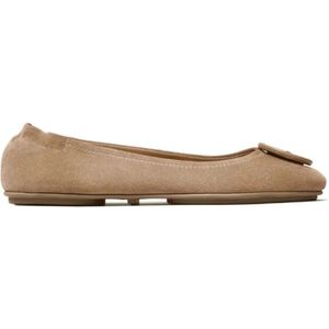 Tory Burch, Dames, Schoenen, Bruin, Maat: 37 1/2 EU Leer,