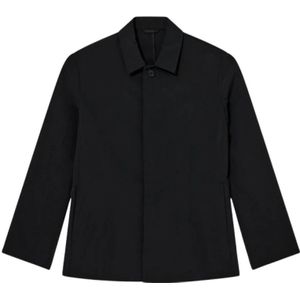 Acne Studios, Heren, Overhemden, Zwart, Maat: M