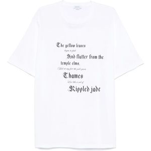 Alexander McQueen - T-Shirt - Wit - Katoen