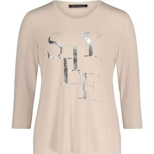 Betty Barclay, Dames, Tops, Beige, Maat: S Leer,