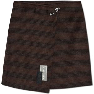 MM6 Maison Margiela, Dames, Rokken, Bruin, Maat: S