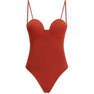 Magda Butrym, Dames, Badkleding, Rood, Maat: S