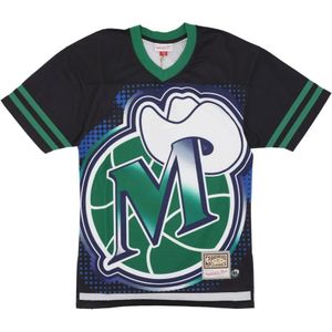Mitchell & Ness, Heren, Tops, Veelkleurig, Maat: M Jersey,
