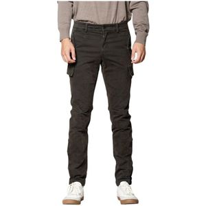 Mason's, Heren, Broeken, Bruin, Maat: S Katoen,