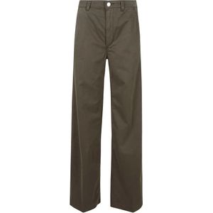 Paige, Dames, Jeans, Groen, Maat: W26 Katoen,