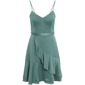 vera mont, Dames, Jurken, Groen, Maat: 2XL Satijn,