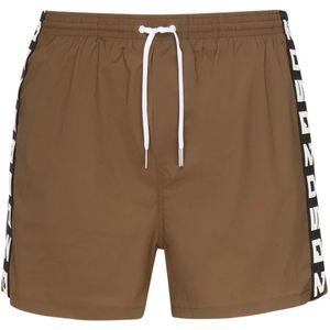 Dsquared 2 - Mare - Zwemkleding - Bruin - 92% Polyamide - 8% Elastaan