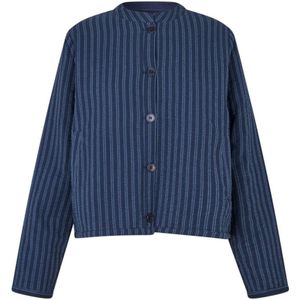 Lollys Laundry, Dames, Jassen, Blauw, Maat: S Katoen,