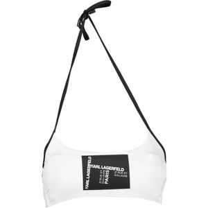 Karl Lagerfeld, Dames, Badkleding, Wit, Maat: XS
